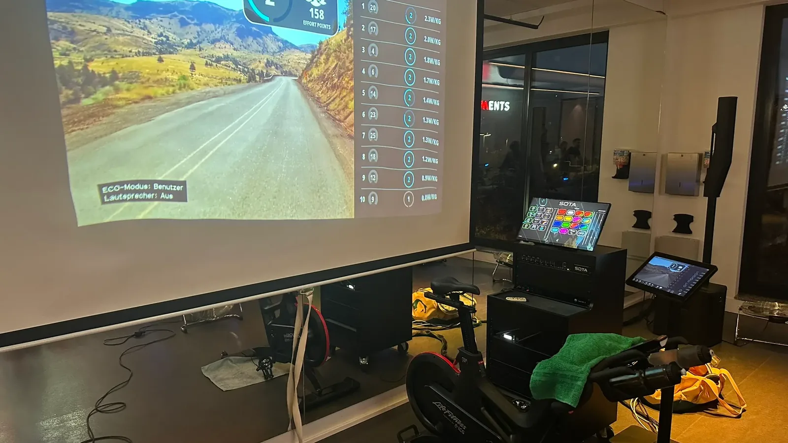 Norbert Endres als Cycling Instruktor